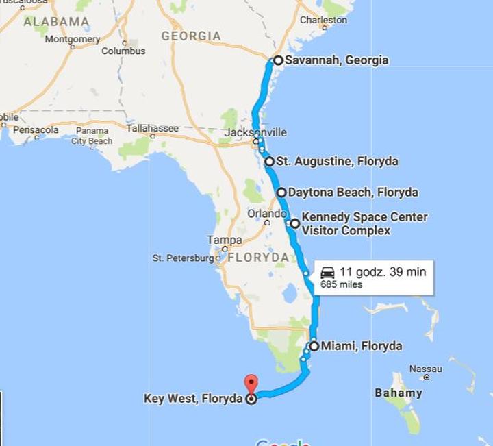 Jak długo trwa lot na Florydę? Przewodnik po czasie podróży