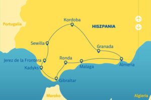 Jak długo trwa podróż samolotem z Katowic do Almerii?