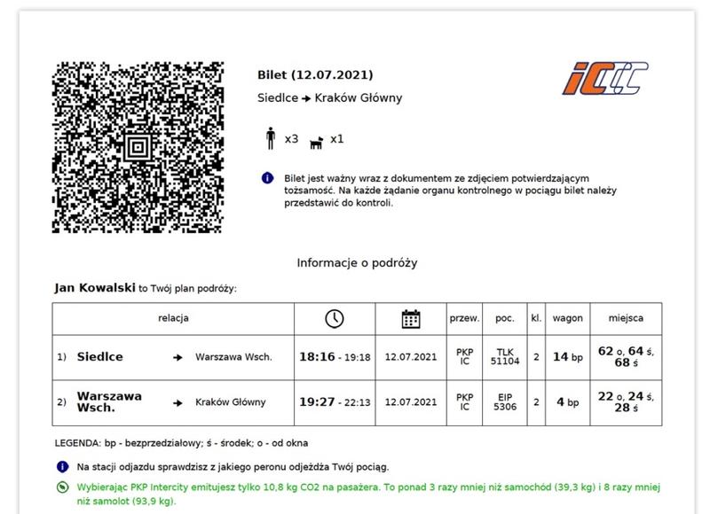 Aplikacje mobilne do zakupu biletów IC