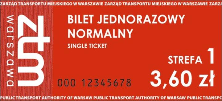 Bilet jednorazowy