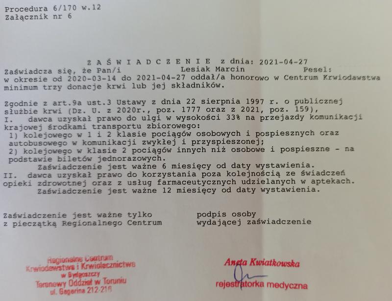 Zniżki dla żołnierzy PKP