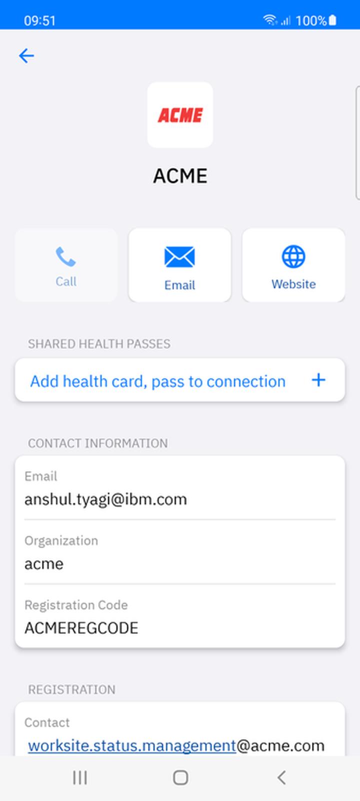 Health pass na koncertach