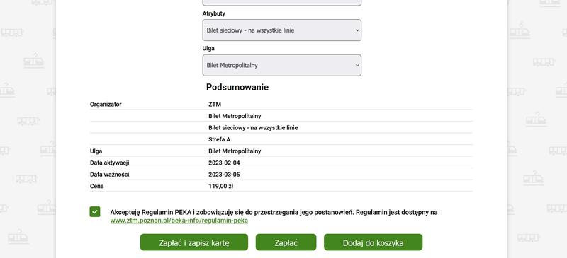 Organizacja transportu publicznego