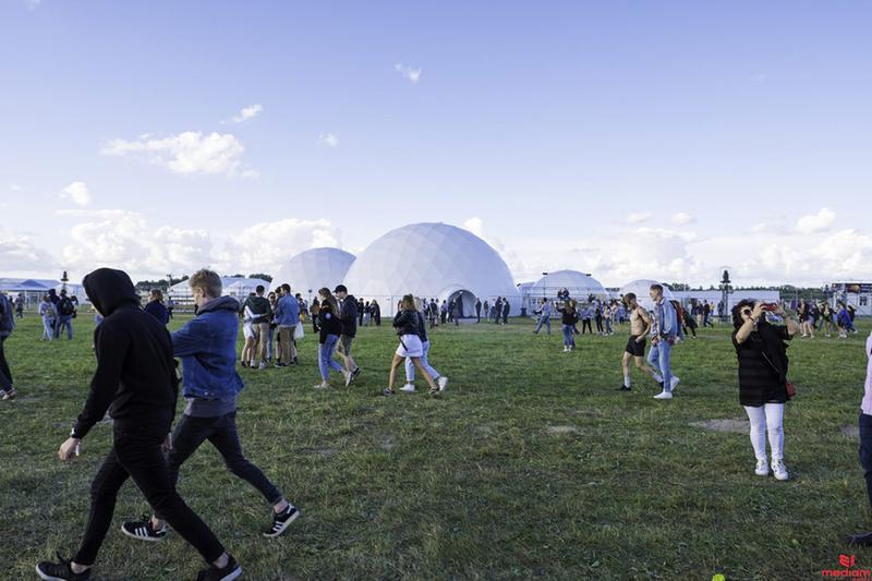 Strefa VIP na festiwalu