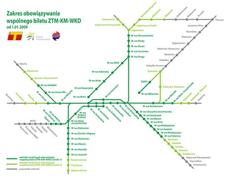 Rozbudowa stref wspólnego biletu